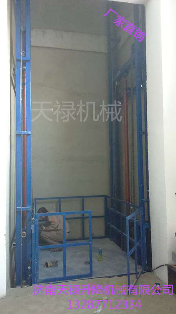 工厂车间厂房浅易电梯货梯厂家价钱